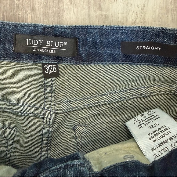 Judy Blue Women’s Dark Wash straight Jeans - Picture 4 of 7
